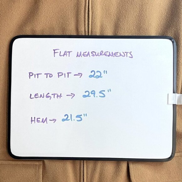 Cleo Tan Zip Front Vest L - Picture 7 of 11